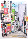 Seoul Alleyway - Original Artwork